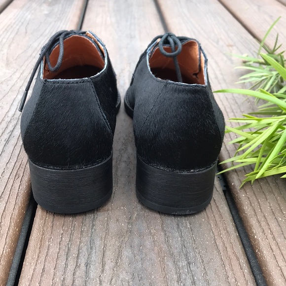 Anthropologie Gee Wawa Pony Hair Oxfords - Picture 8 of 8